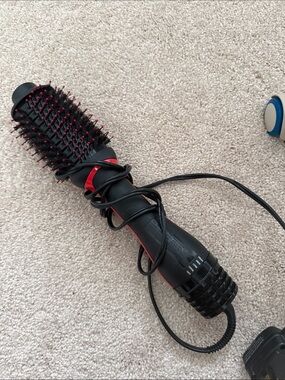 Revlon Black and Red Hot Air Brush Styler